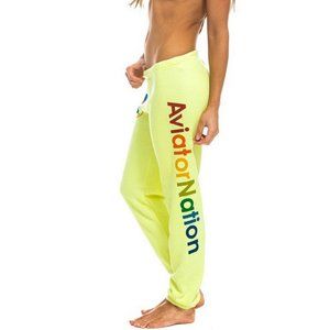 Aviator Nation Neon Logo Sweatpant